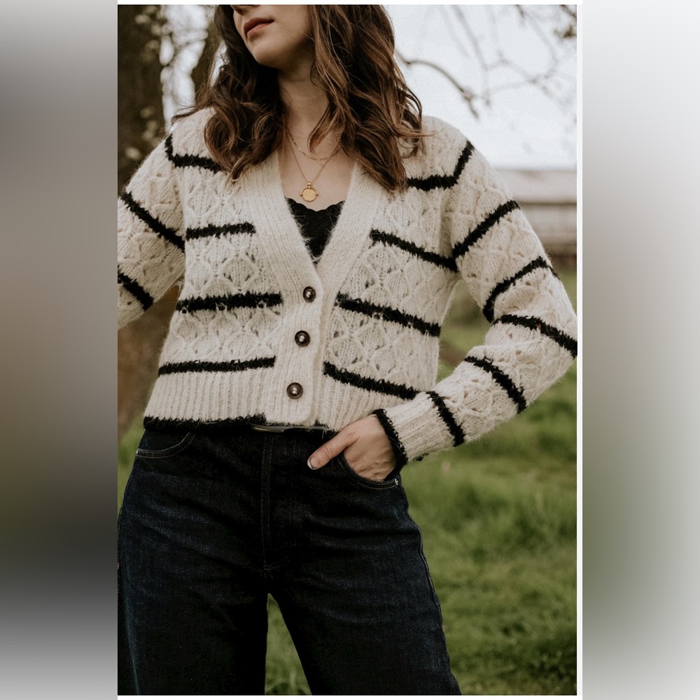 St Roche trellis cardigan